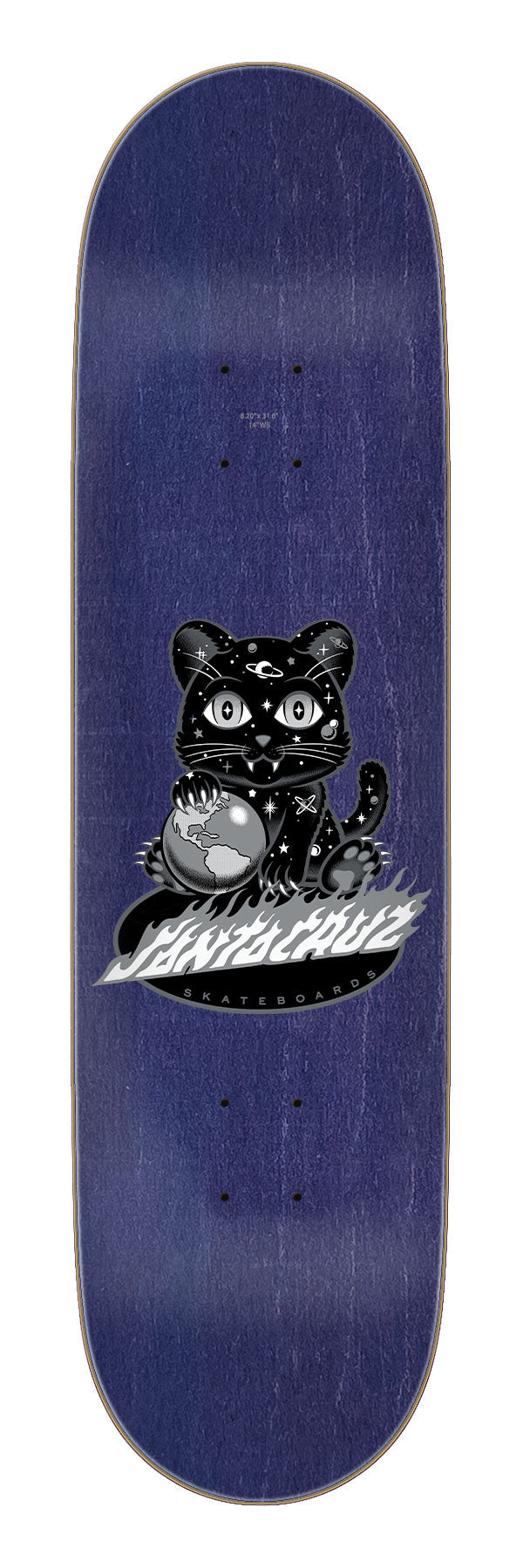 Santa Cruz Tom Asta Space Kitten 8.2" Twin Skateboard Deck