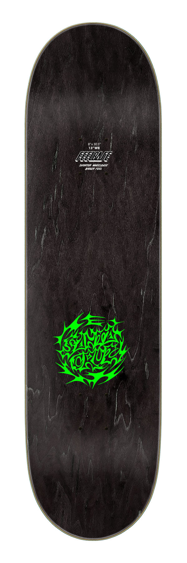 Santa Cruz Scribble Flash 8.0" FeelBase Skateboard Deck