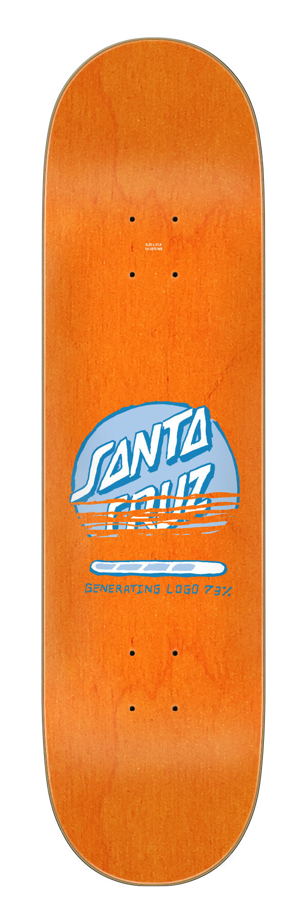 Santa Cruz Self Destruct 8.25" Birch Skateboard Deck