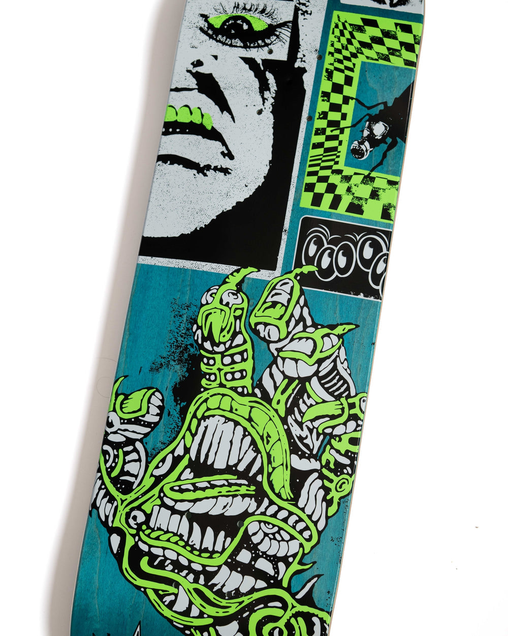 Santa Cruz Scourge Hand 8.0" FeelBase Skateboard Deck