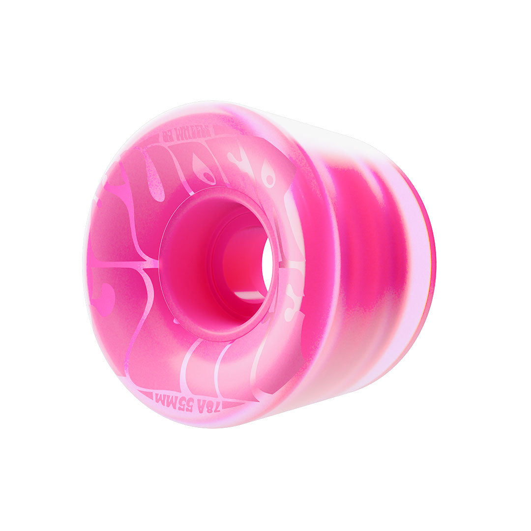 OJ 78a Mini Super Juice 55mm Bubble Gum Pink Skateboard Wheel