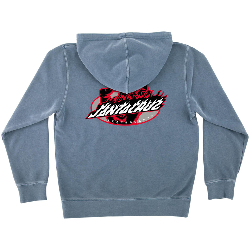 Santa Cruz Screaming Fire Oval Youth Hoodie
