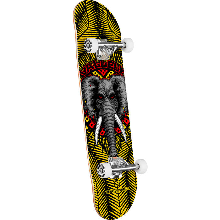 PWL/P Mike V. Elephant Birch Skateboard Complete Yellow 7.5"