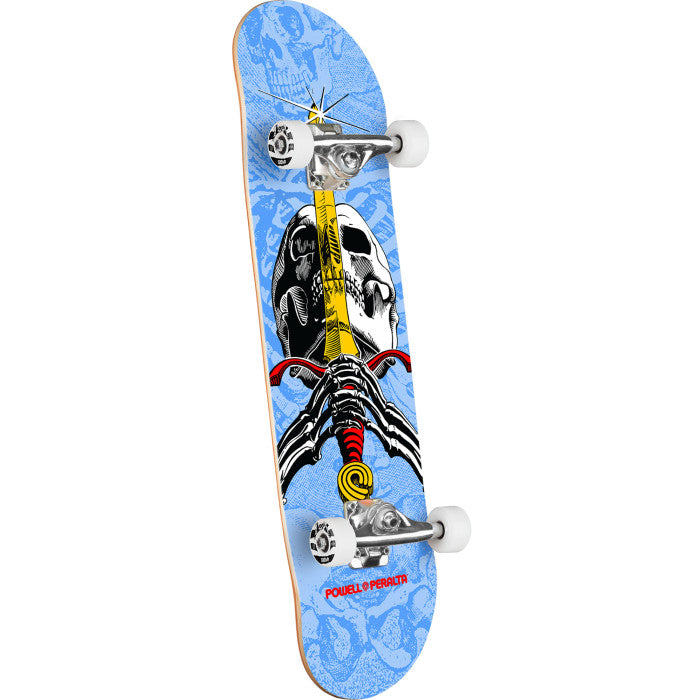 PWL/P Skull & Sword Birch 7.5" Complete (Light Blue)
