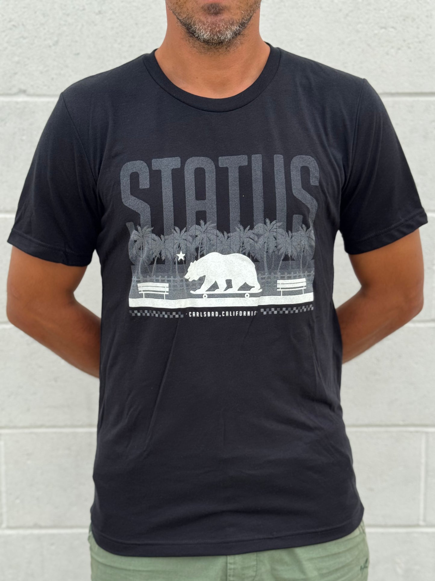 Status Boardwalk Tee Black