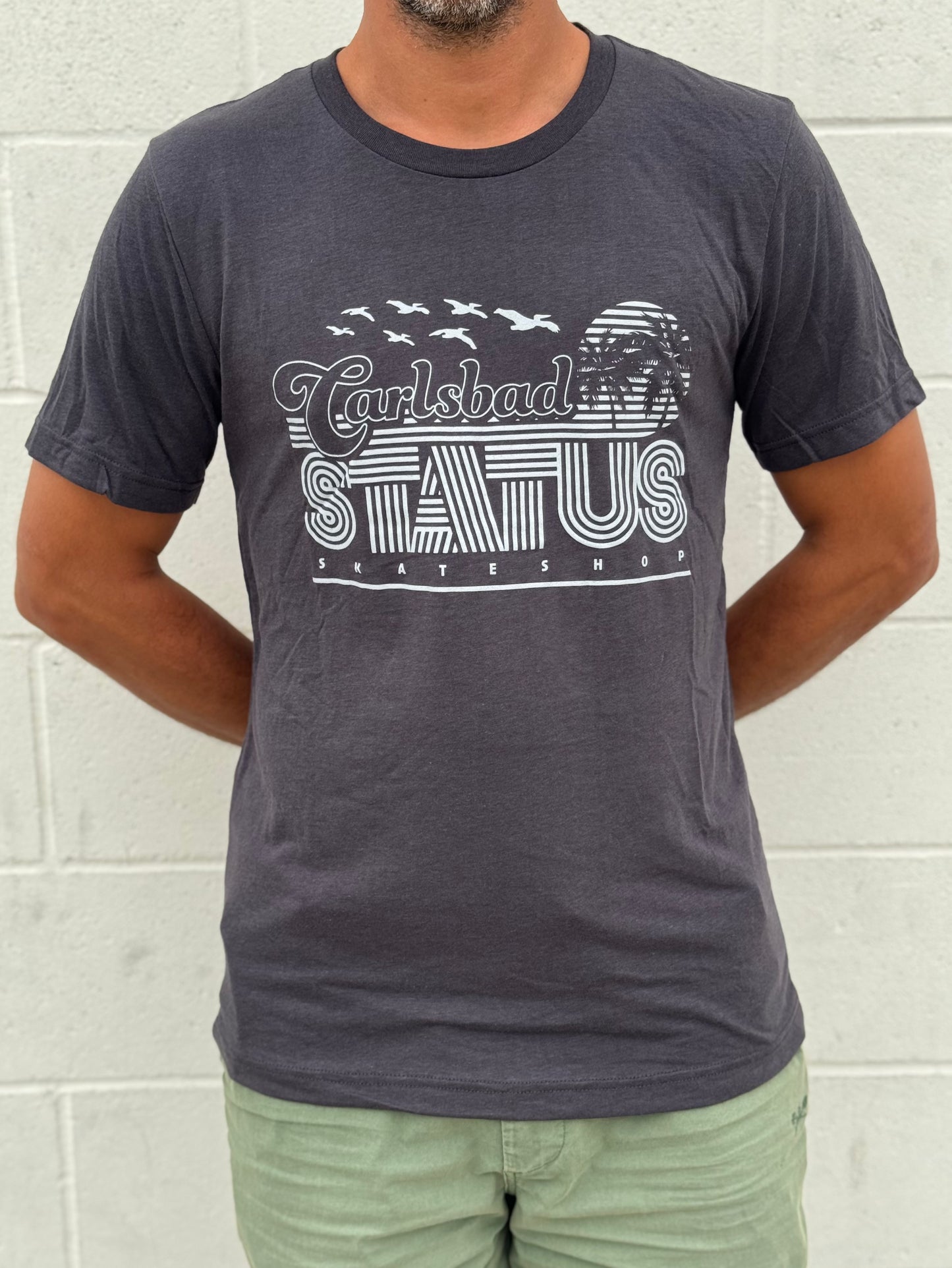 Status Vintage (Grey Art) Tee Dk Grey
