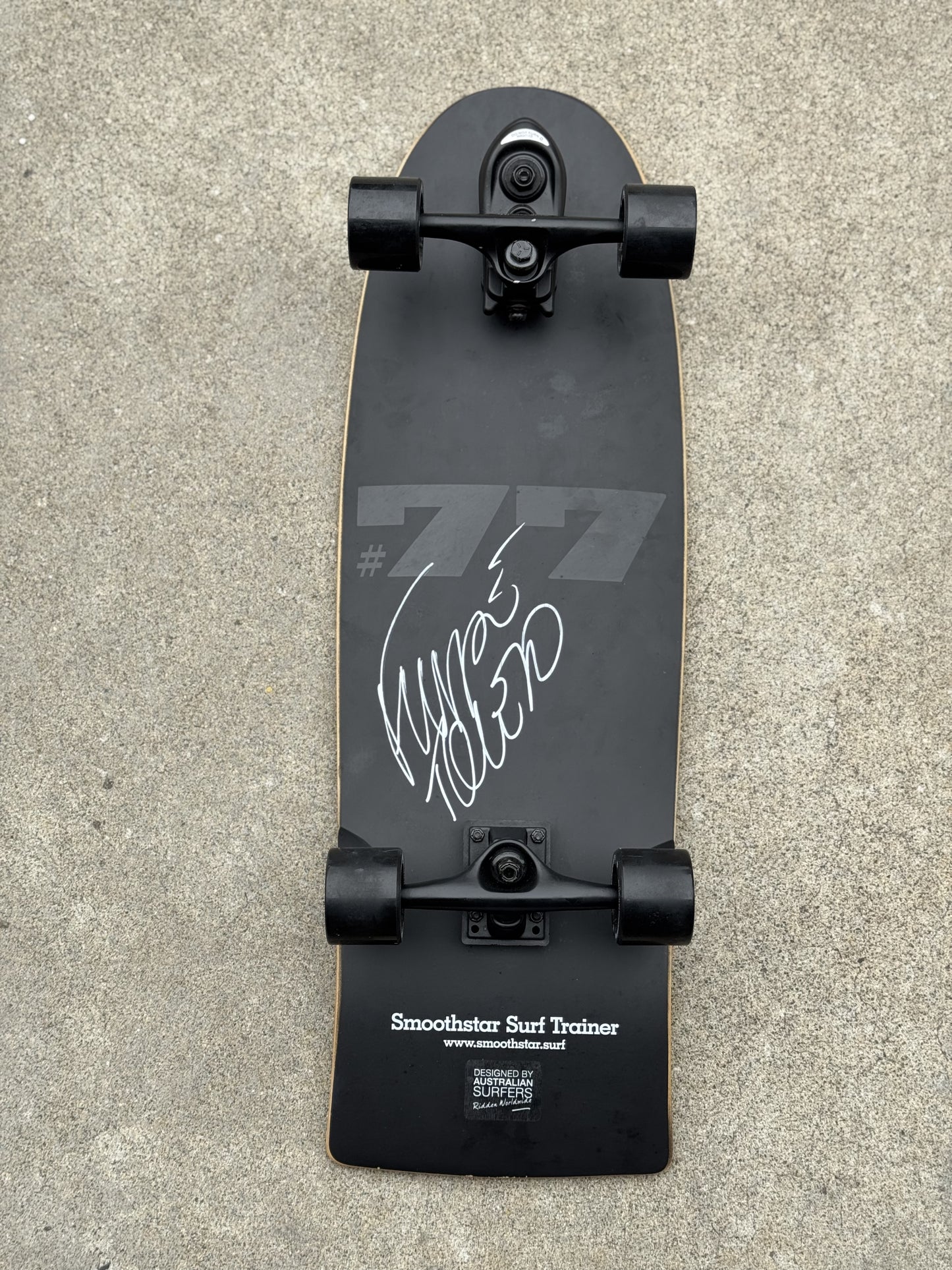 SmoothStar "Signed" 31″ Toledo #77 THD (Small) Surfskate