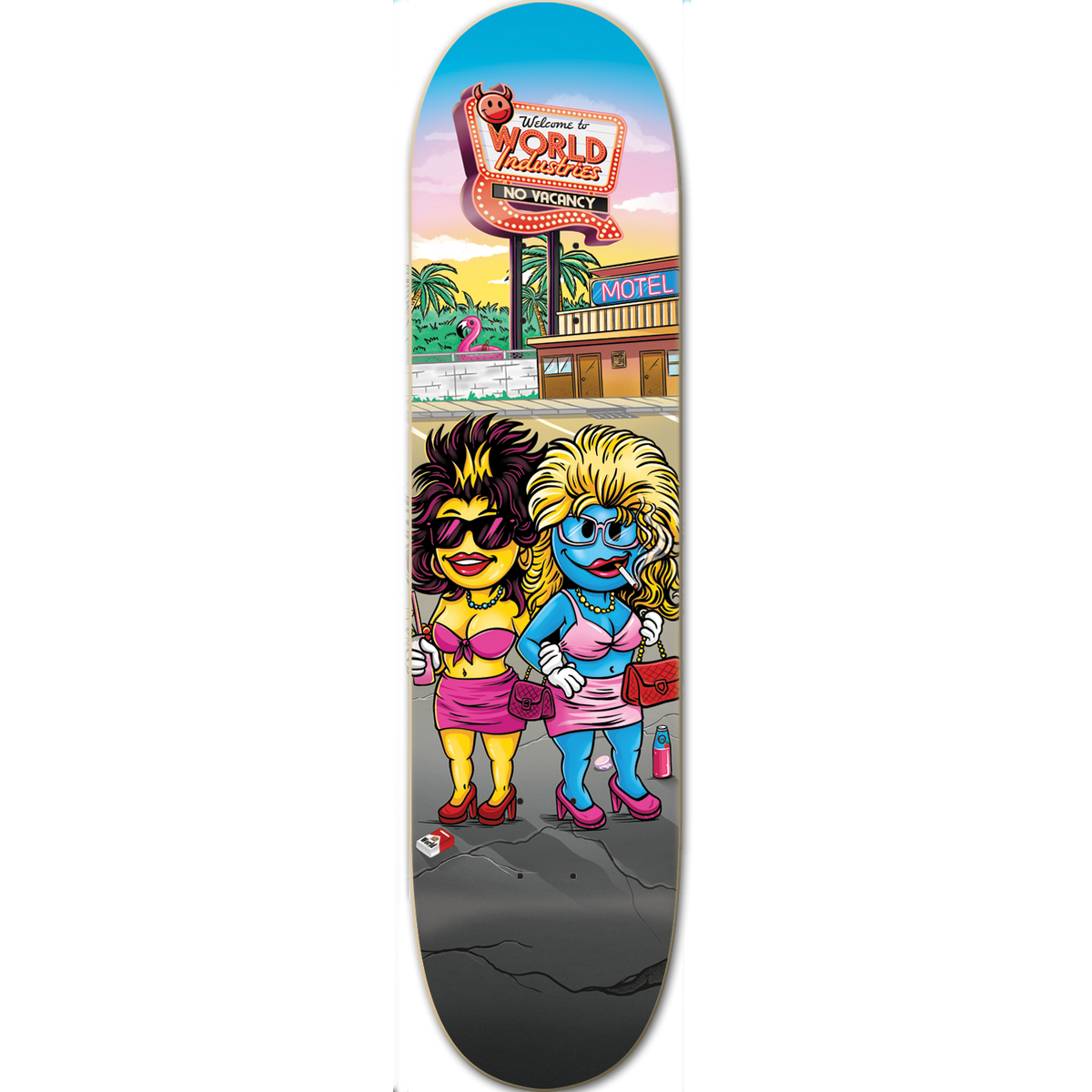 World Industries Lot Lizards 8.25" Skateboard Deck