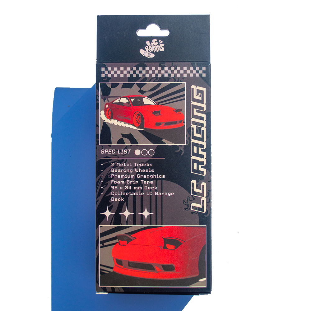 LC Boards Tokyo Drift 34mm Fingerboard Complete