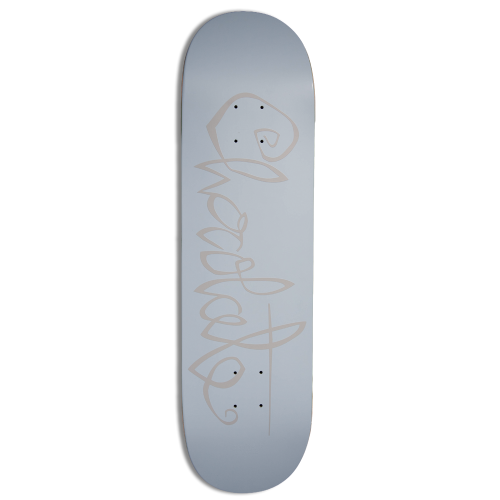 Chocolate Aikens OG Script 9.0" Loveseat Skateboard Deck