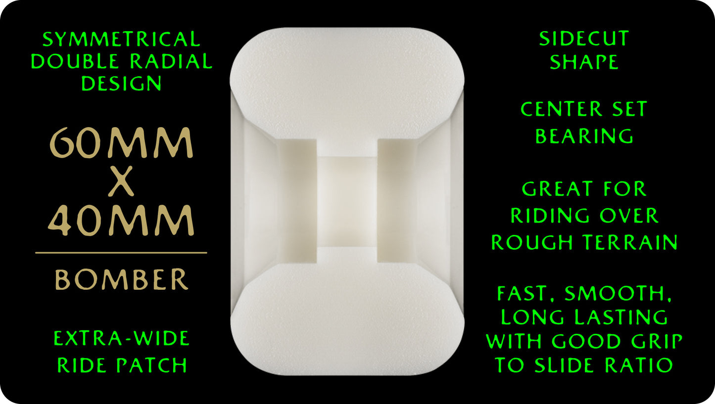 Pwl/P DF Bomber 60x40mm 88a (Off White)