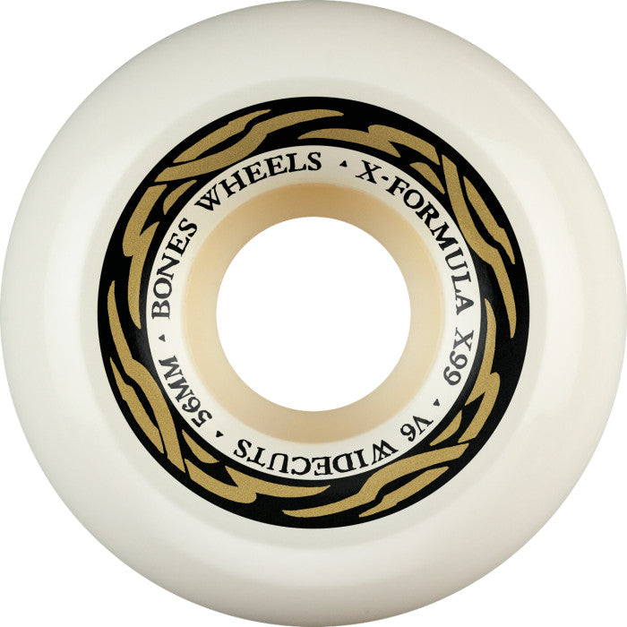 Bones X-Formula XF WIDECUTS 56 V6 99A Skateboard Wheels 4PK