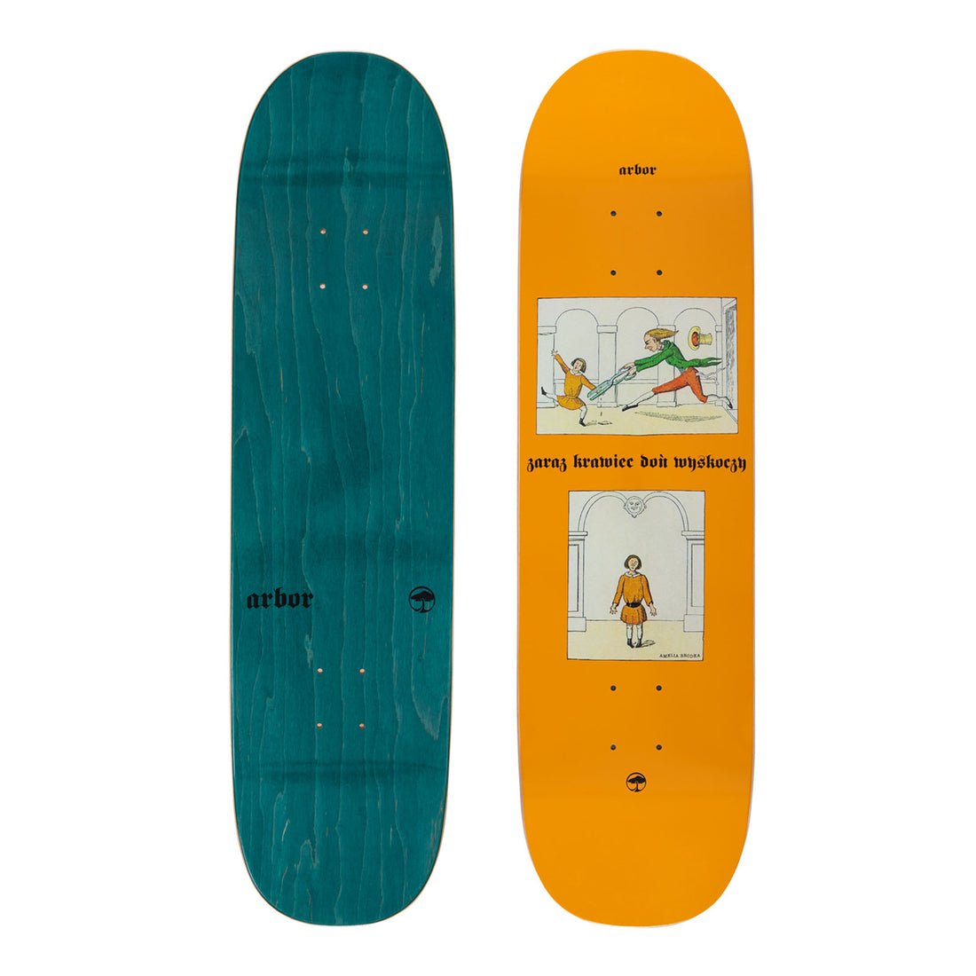 ARBOR AMELIA Folklore 8.5" - Skateboard - Decks