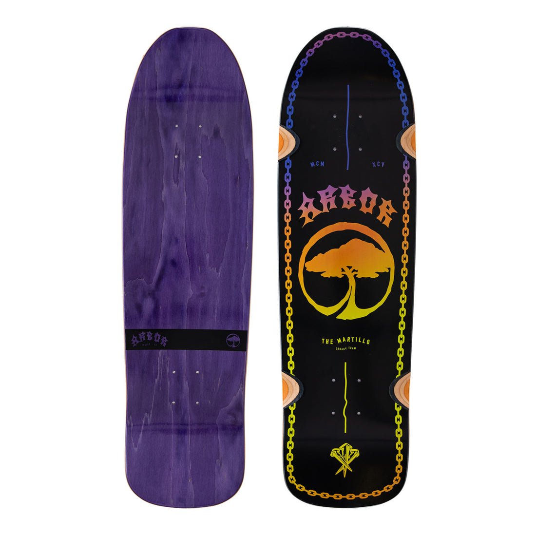 Arbor Linked Martillo Team 9.0 Deck wb14.625 - Skateboard - Decks
