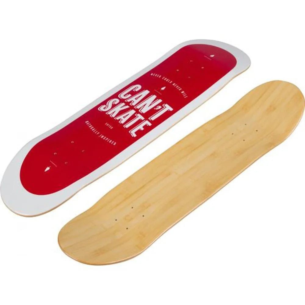 Bamboo Can't Skate 8.25 Deck - Skateboard - Decks