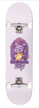 BH Lizzie Maneki Neko 8.0" Complete - Skateboard - Completes