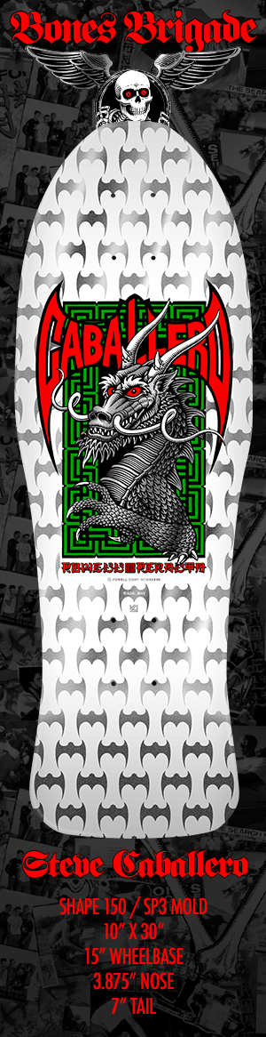 Bones Brigade Caballero Series 17 Limited Edition Skateboard Deck - Skateboard - Decks