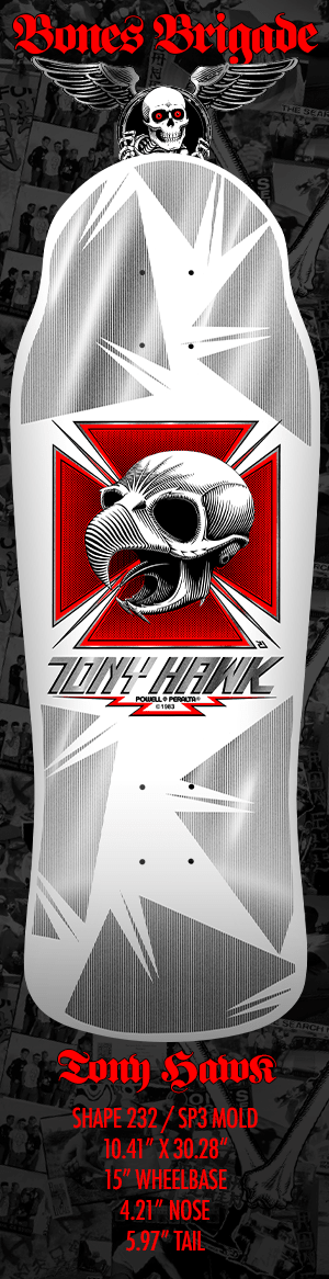 Bones Brigade Tony Hawk Series 17 Limited Edition Skateboard Deck - Skateboard - Decks