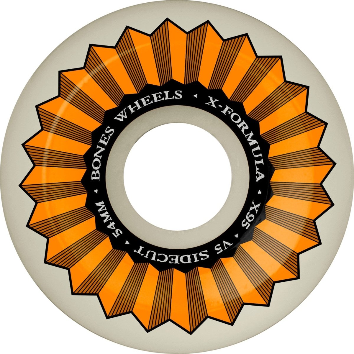 Bones X - Formula 95a 54 V5 XF Sidecut - Skateboard - Wheels