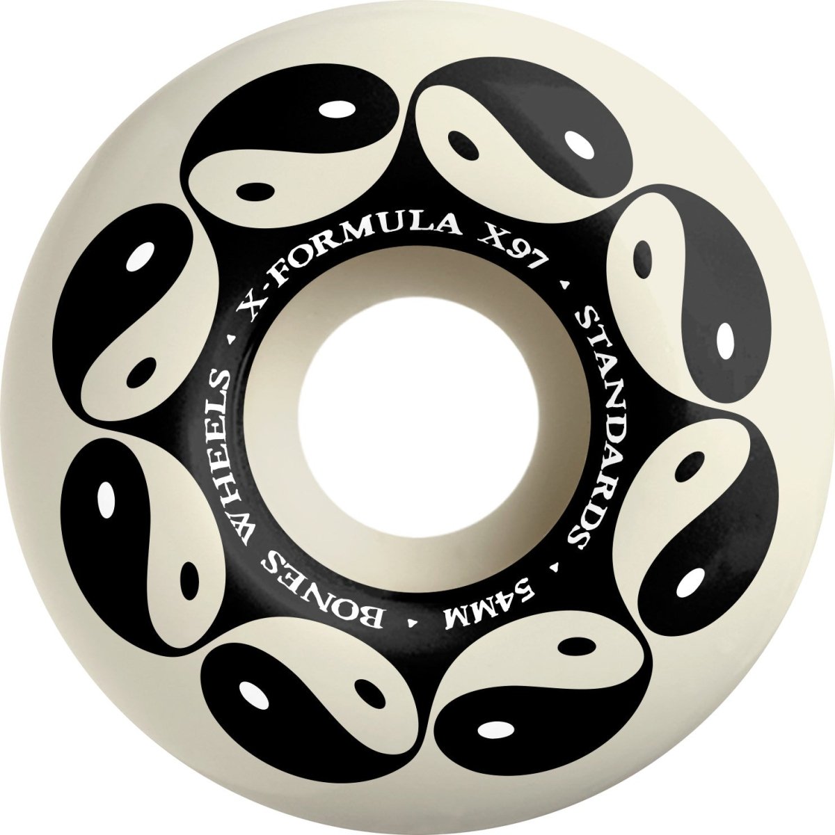 Bones X - Formula 97a 54 V5 Yin Yang Sidecut - Skateboard - Wheels