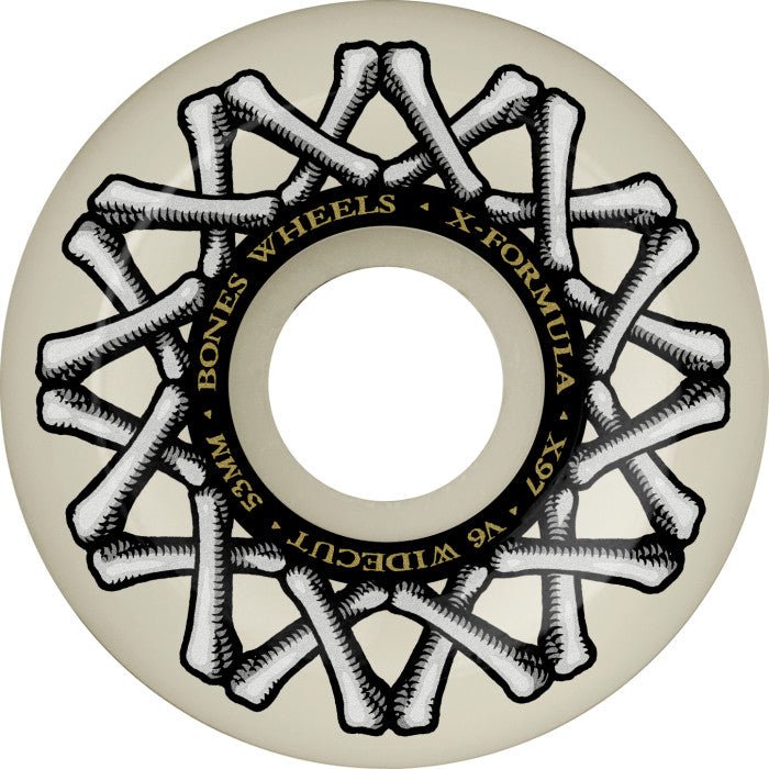 Bones X - Formula 99a 53 V6 XF Bones Widecut - Skateboard - Wheels