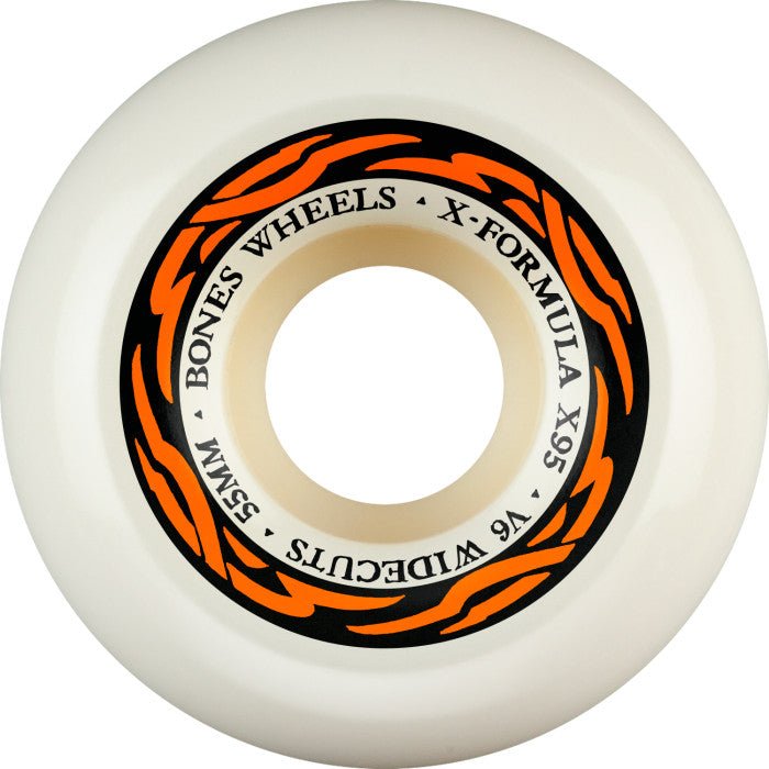 Bones X - Formula XF WIDECUT 55 V6 95A Skateboard Wheels 4PK - Skateboard - Wheels