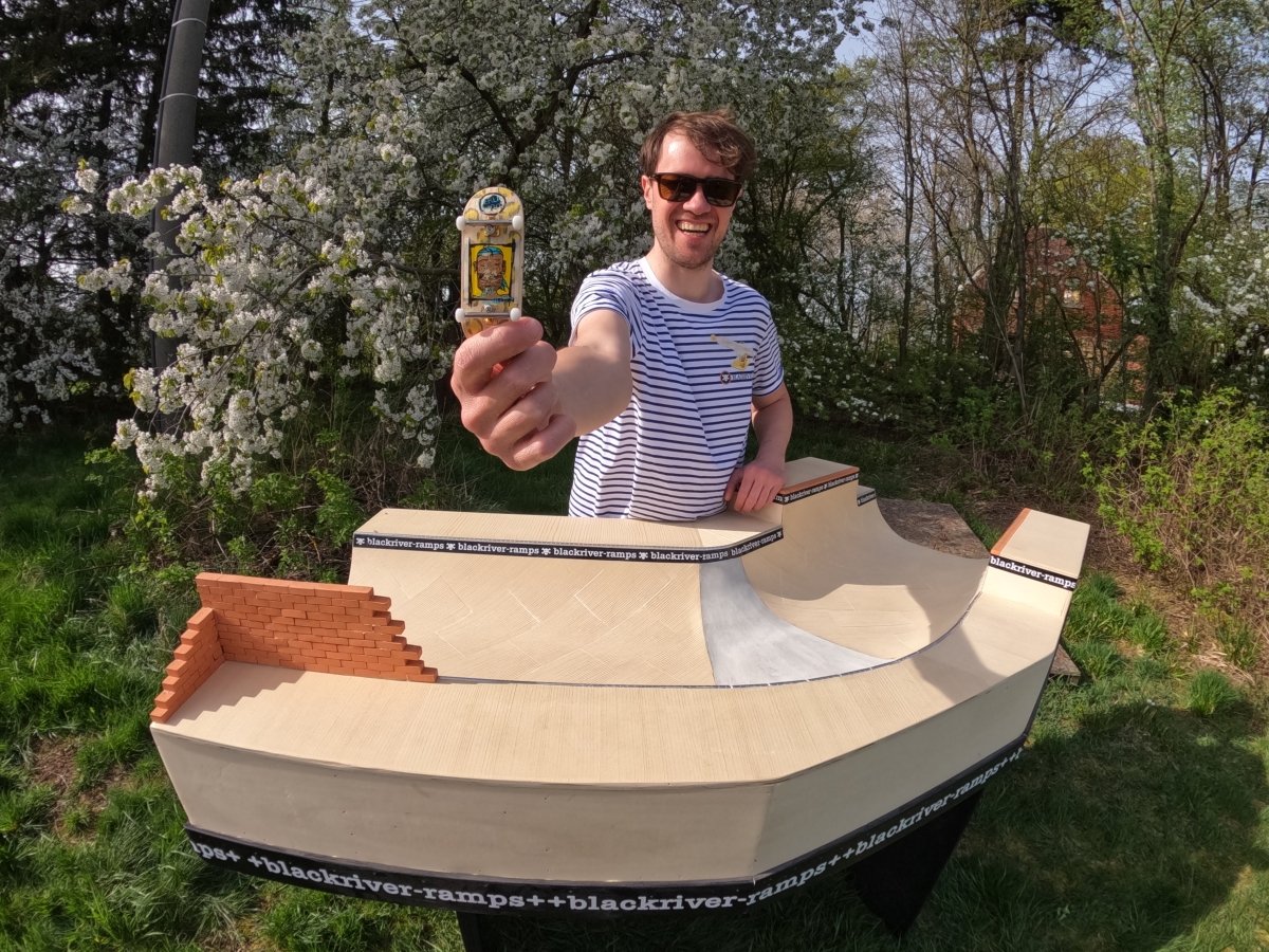 BW Senges Pirate 33.3mm FB Deck - Fingerboard - FB Decks