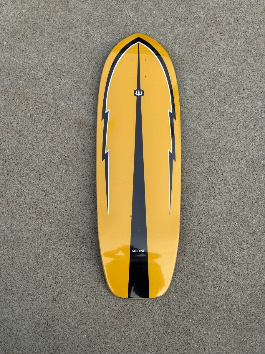 Carver 30.75 Thunder wb16 Surfskate Deck (V4) - Skateboard - Decks