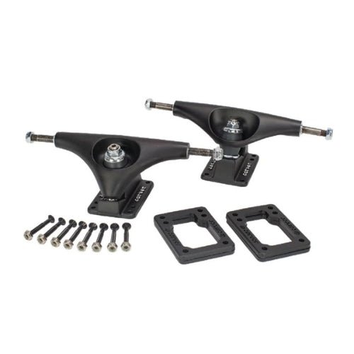 Carver C5 Coal Satin Hollow Surfskate Truck Set - Surfskate - Trucks