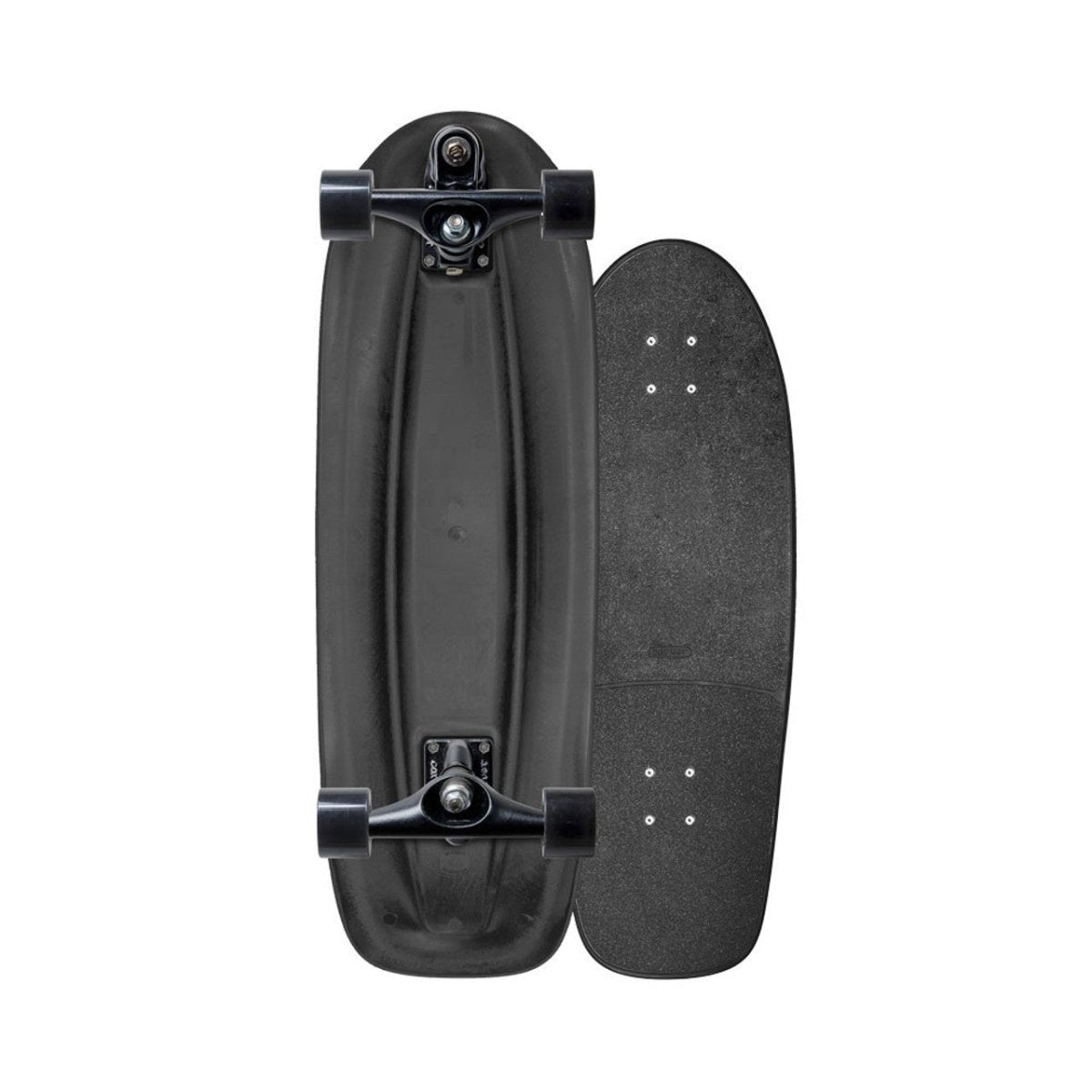 Carver Ghostnet C7 Raw 30.5" (v4) Surfskate - black - Surfskate - Completes