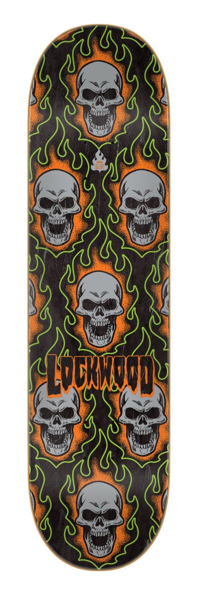 Creature Lockwood Bonehead 8.25 Skateboard Deck - Skateboard - Decks