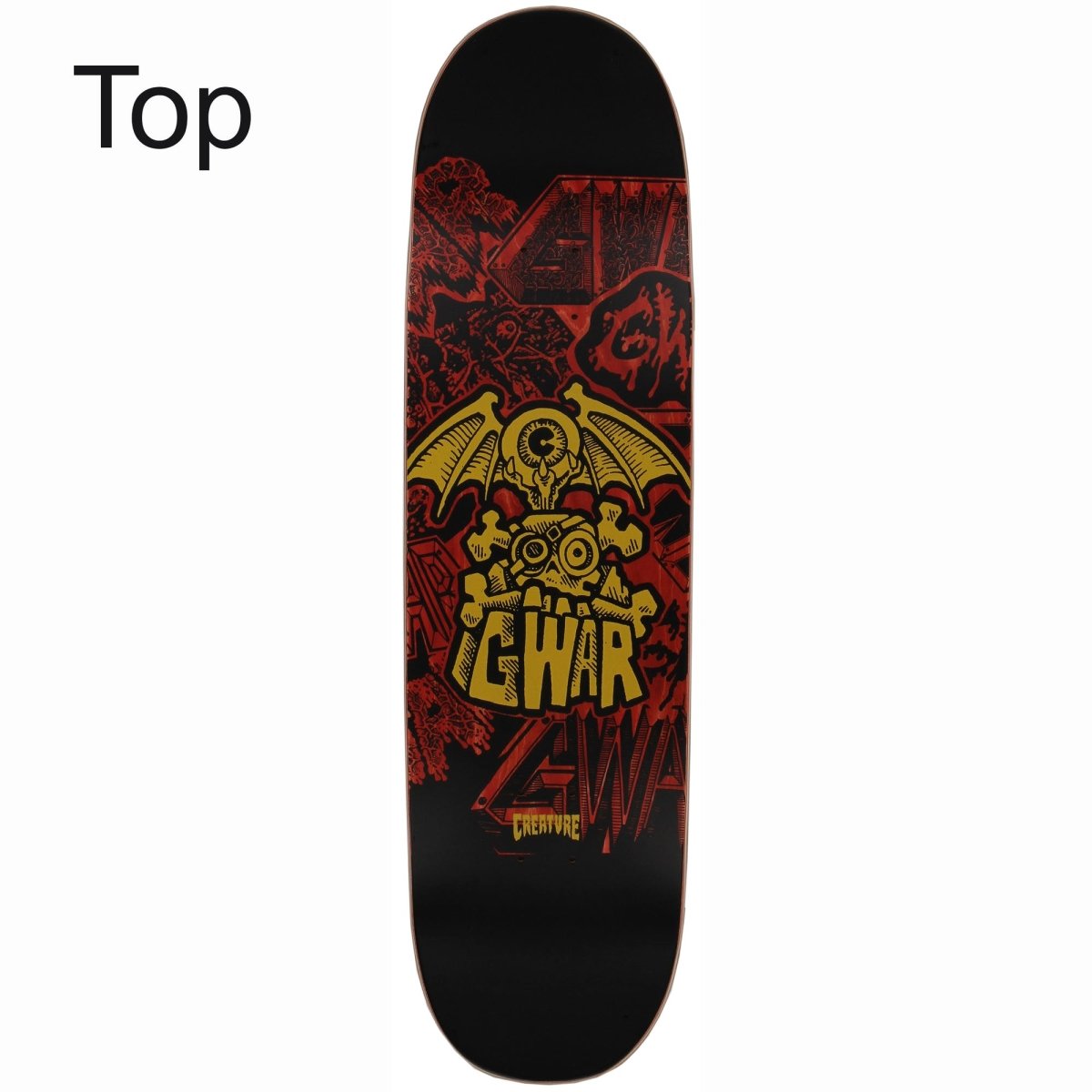 Creature x Gwar Skulls 8.50" Skateboard Deck - Skateboard - Decks