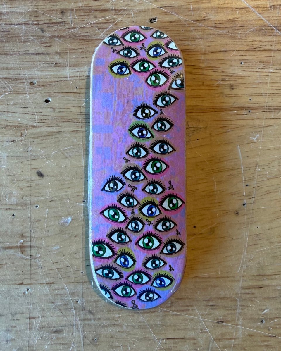 Emanant 7Ply Original 33mm - Eye Balls Fingerboard Deck - Fingerboard - FB Decks