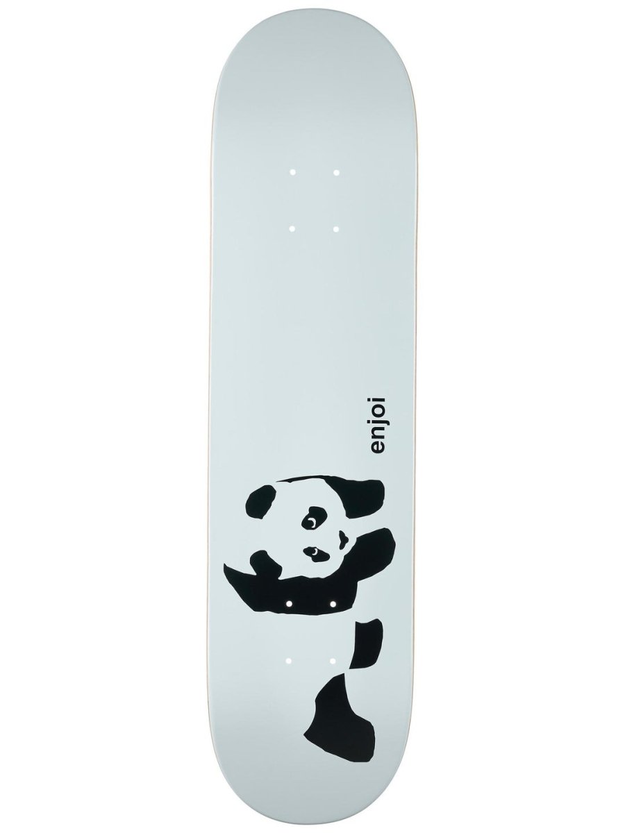 Enjoi Whitey Panda 8.5" R7 Skateboard Deck (White) - Skateboard - Decks