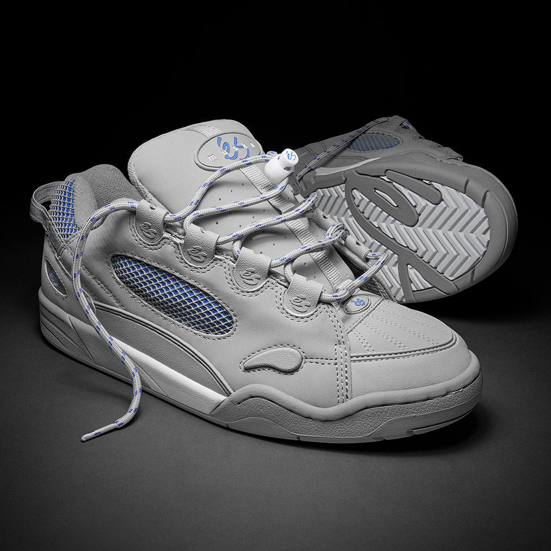 eS Muska - Grey/Blue - Shoes - Mens Shoes