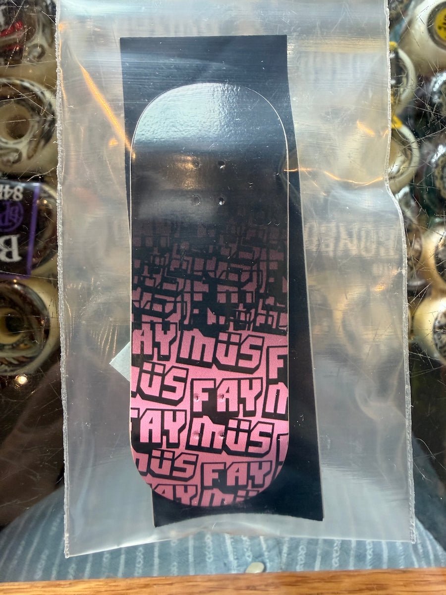 FAYMUS x DK - Pink Fade 34mm Fingerboard Deck - Fingerboard - FB Decks