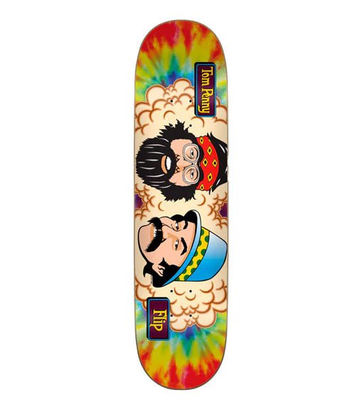 Flip Penny Toms Friends Tie Dye 8.25"x32.13" Deck - Skateboard - Decks