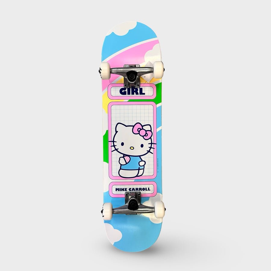 Girl Carroll Hello Kitty 8.0" Skateboard Complete - Skateboard - Completes