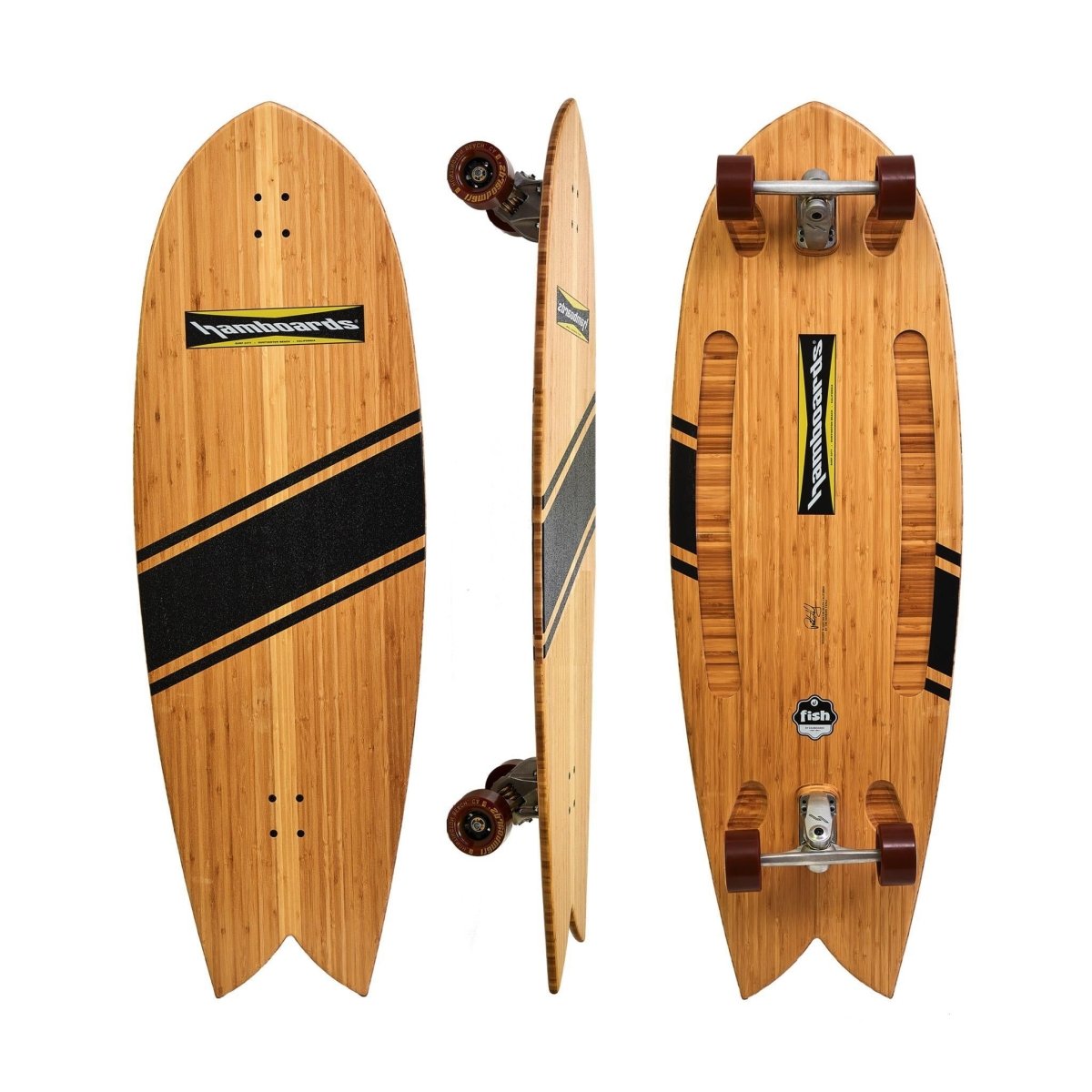 Hamboards Fish - Surfskate - Completes