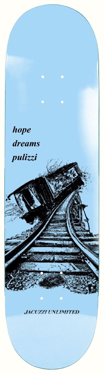 Jacuzzi Pulizzi Off The Rails 8.375" - Skateboard - Decks