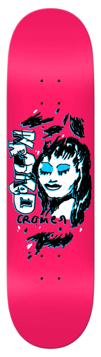 Krooked Cromer (Pink/Blue) 8.06" WB 14.25" Deck - Skateboard - Decks