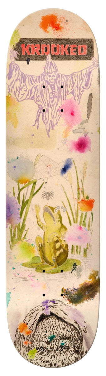 Krooked Emerson Guest 8.5" WB 14.25" Deck - Skateboard - Decks