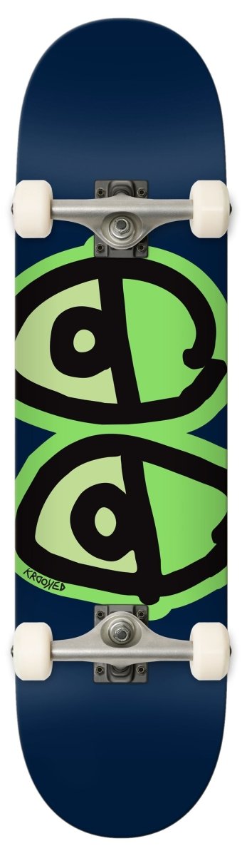 Krooked Glow Eyes 8.25" Complete - Skateboard - Completes