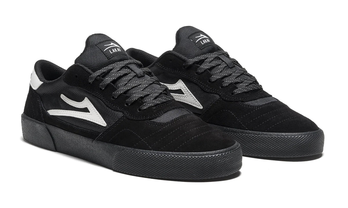 Lakai Cambridge Black/Black Suede - Shoes - Mens Shoes