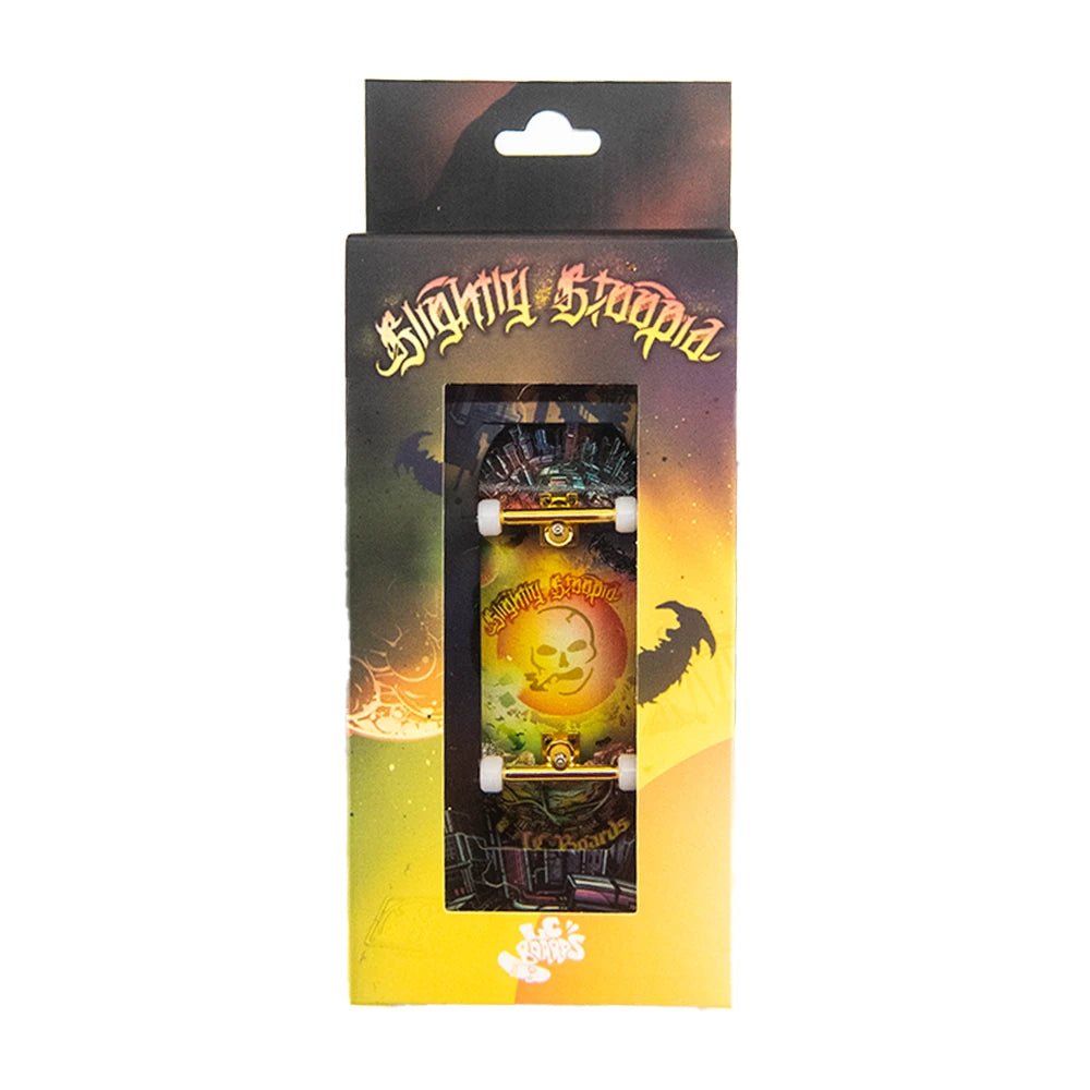 LC Boards x Slightly Stoopid The Upside Down 34mm Fingerboard Complete - Fingerboard - FB Complete