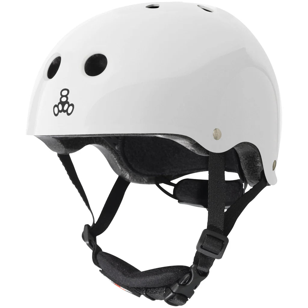 Lil 8 Helmet - White Gloss - Gear - Helmets