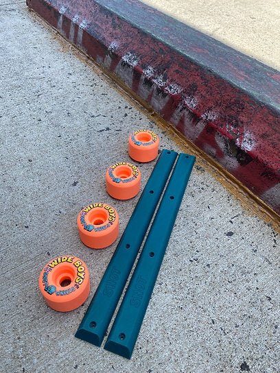 LJ X Snot Wide Boy Rails - Black - Skateboard - Rails and Tails