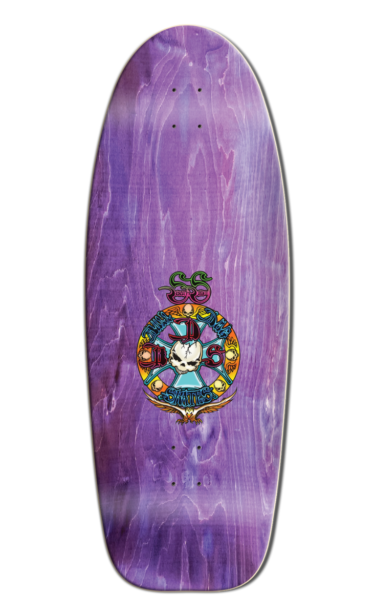 Madrid Bull Dog Car Paint Black Formica Limited 11.875" Deck wb18.5 - Skateboard - Decks