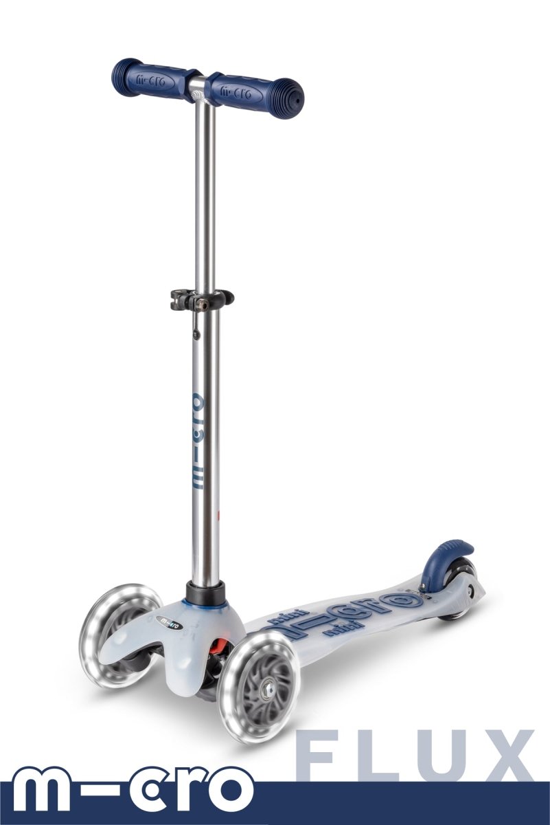 Micro Mini LED Navy Flux Scooter -