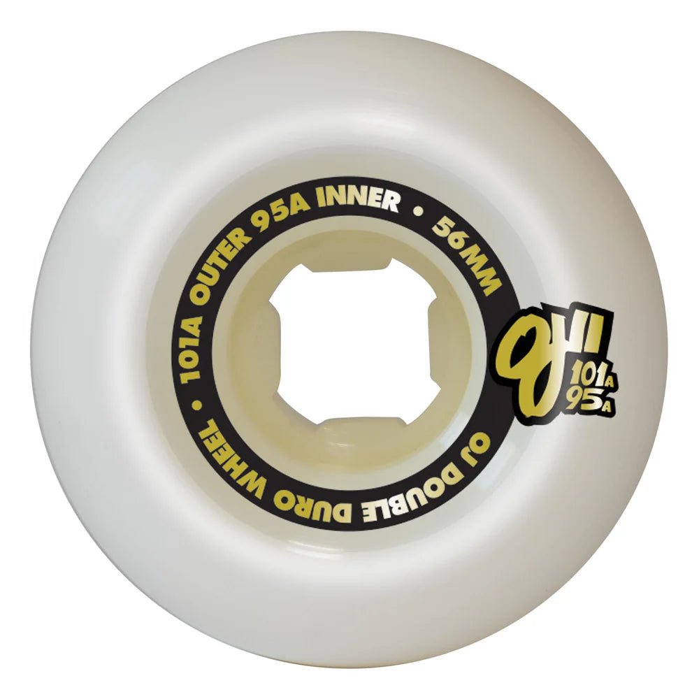 OJ 101a/95a Milton Gold Skeletons Double Duro 58mm - Skateboard - Wheels